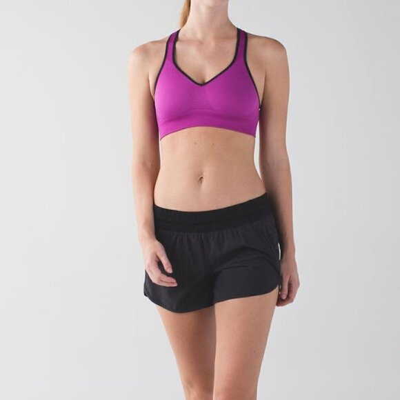 Lululemon | Go Steady Racerback Sports Bra Ultra Violet Workout Training Size 2 - Picture 2 of 12